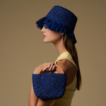 Isola - Bag - Artesano Handcrafted Toquilla Straw Hats Blue