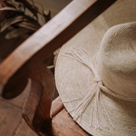 Isabella - Hat - Artesano Handcrafted Toquilla Straw Hats Beige