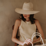 Isabella - Hat - Artesano Handcrafted Toquilla Straw Hats Beige