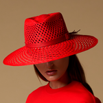 Lucia - Hat - Artesano Handcrafted Toquilla Straw Hats Black
