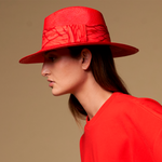 Azurra - Hat - Artesano Handcrafted Toquilla Straw Hats Red