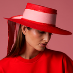 Basque - Hat - Artesano Handcrafted Toquilla Straw Hats Red