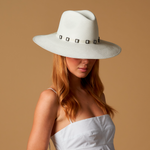 Suni - Wide Brim - Hat - Artesano Handcrafted Toquilla Straw Hats White