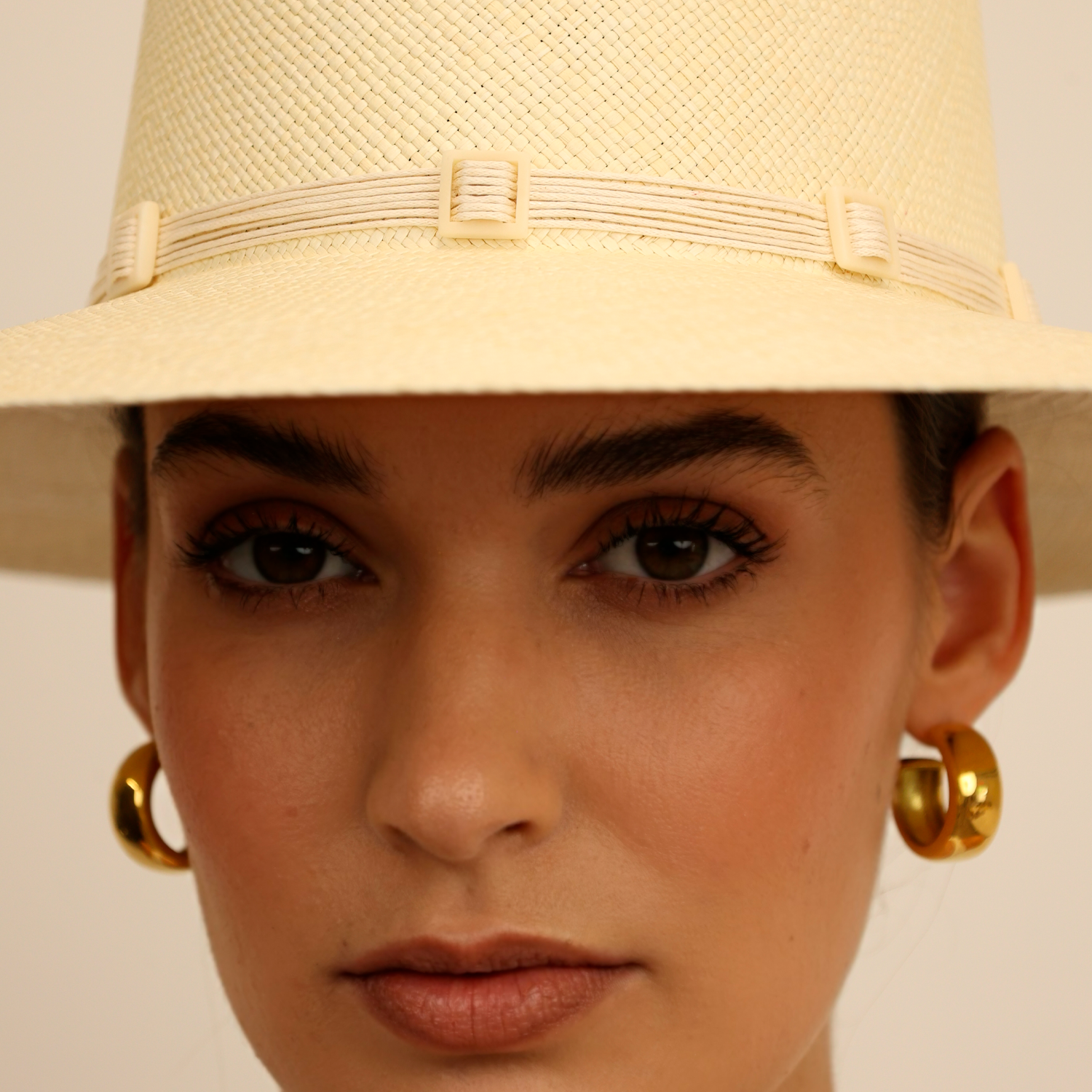 Modena - Hat - Artesano Handcrafted Toquilla Straw Hats Beige