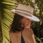 Mia - Hat - Artesano Handcrafted Toquilla Straw Hats Black