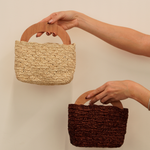 Isola - Bag - Artesano Handcrafted Toquilla Straw Hats Black
