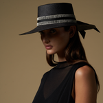 Mia - Hat - Artesano Handcrafted Toquilla Straw Hats Black