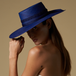 Mia - Hat - Artesano Handcrafted Toquilla Straw Hats Black