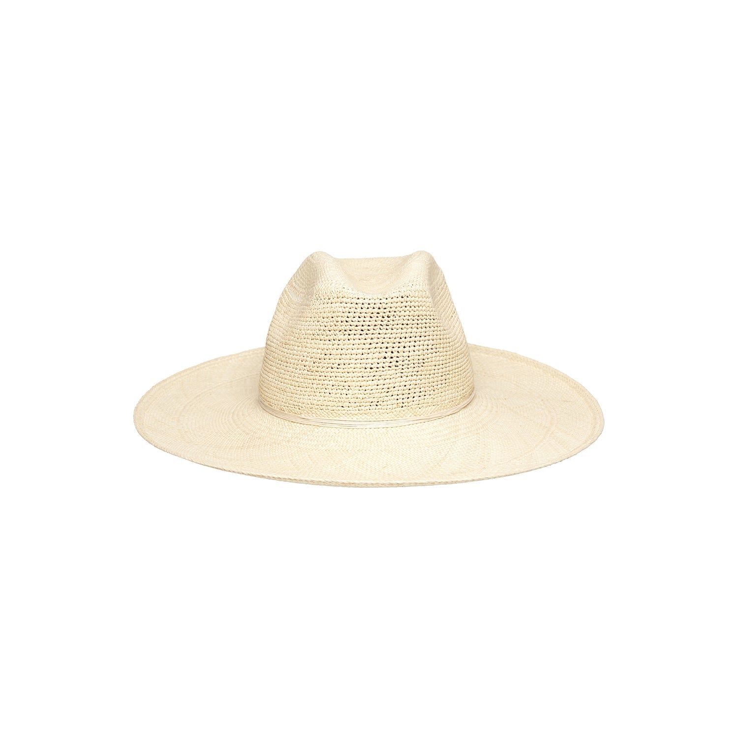 Milano Woven Straw Fedora made from Toquilla Straw, an ethically handcrafted genuine Panama hat