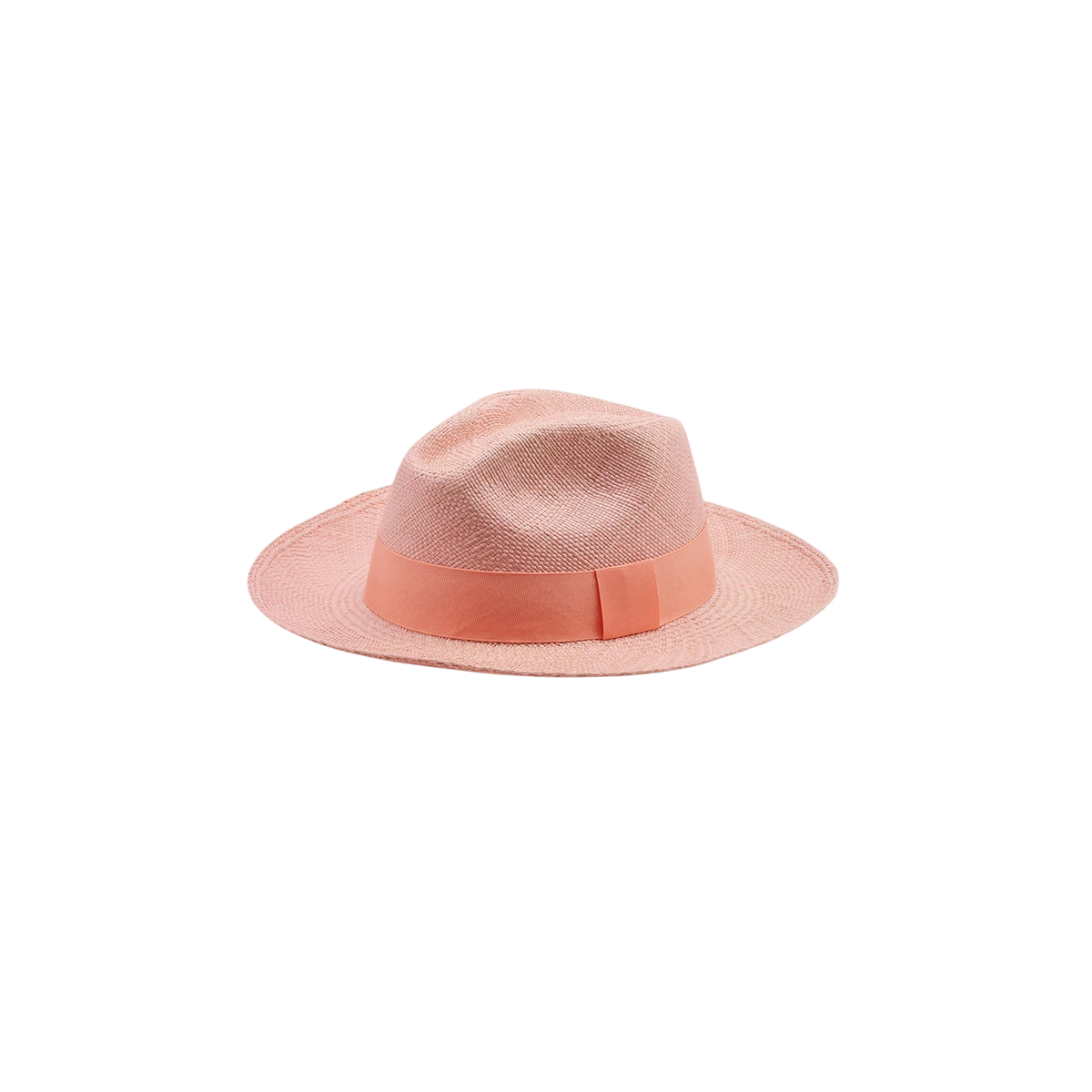 Artesano from Anthropologie Bright Pink Wide-Brim Straw Hat with Red Band Hats - Ethically Handcrafted Toquilla Straw Hats | Artesano  main image 3