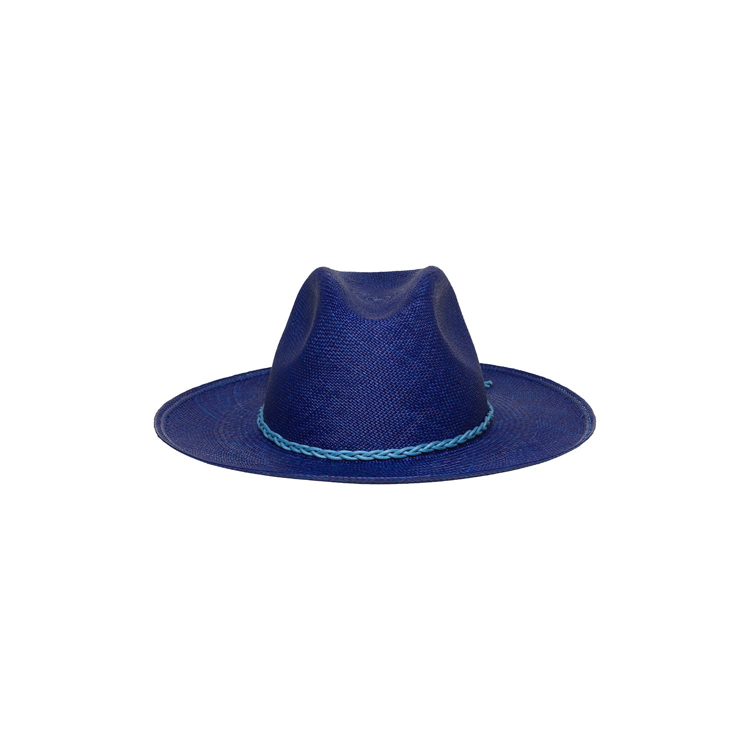 Trieste - Hat - Artesano Handcrafted Toquilla Straw Hats Blue