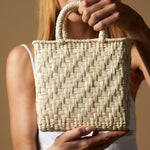 Merida - Small - Bag - Artesano Handcrafted Toquilla Straw Hats Beige
