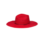 Giulia - Hat - Artesano Handcrafted Toquilla Straw Hats Red