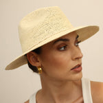 Toscana - Hat - Artesano Handcrafted Toquilla Straw Hats Beige