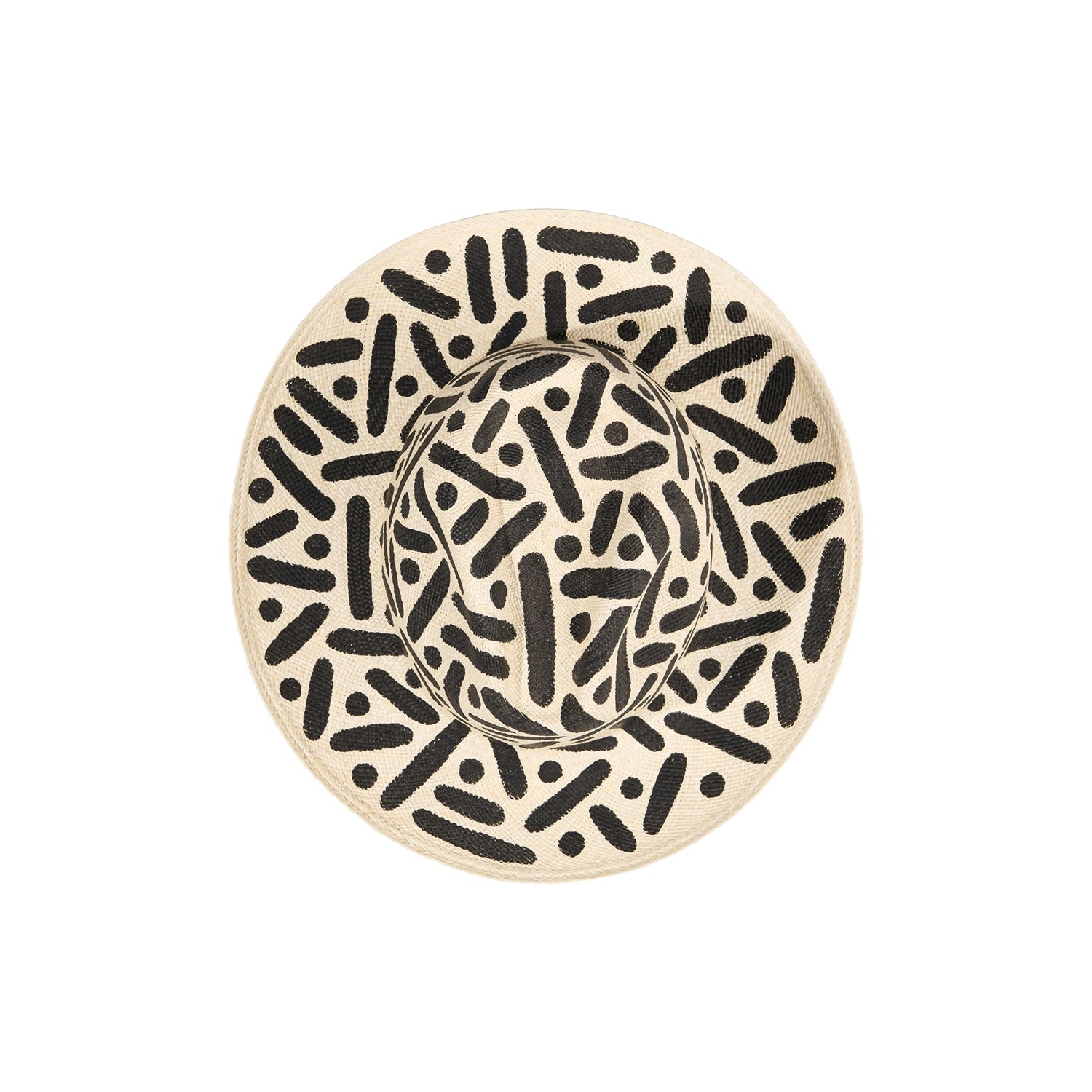 Dots & Lines Collab - Clasico - Hat - Artesano x Pipe Handcrafted Toquilla Straw Hats