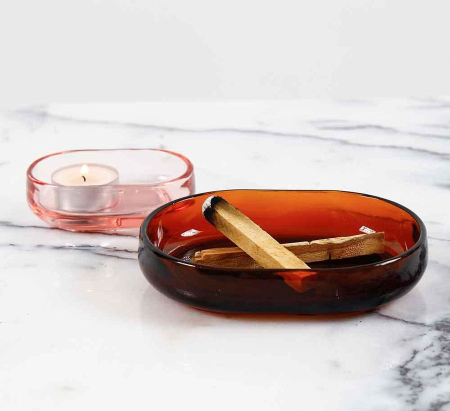 Cove Dish - Amber - Home Goods - From The Bay