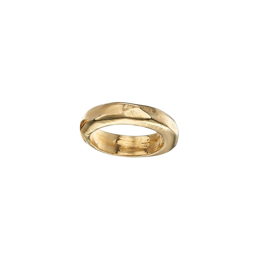 Facet Ring - Brass - Jewelry - Melissa de la Fuente