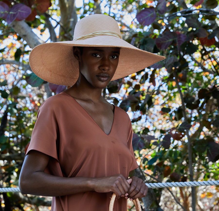 Extra wide best sale brim womens hats